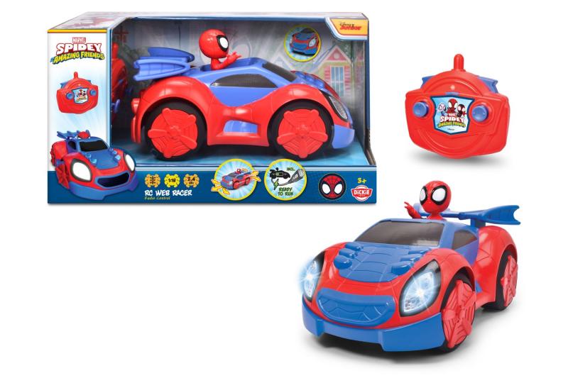 RC Spidey Web Racer 1:18